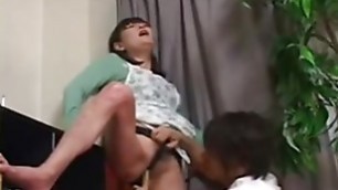 Japanese stepmom fucked by son 