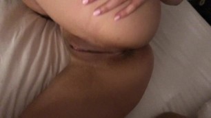 7am and his Morning Wood makes me Horny, he Cums on my Big Ass