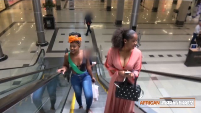 Real african lesbian couple makeout and pussy eating