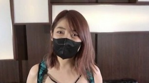 Japanese young wife has a sensual body shape, handjob and blowjob uncensored