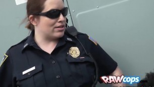 BBW Cops Love The Big Cock Bribing Their Huge Asses