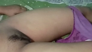 Sister-in-law fucked me by lying upside down