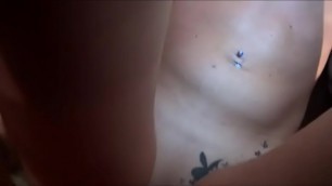Sextape in POV with max for this horny small titted redhead slut